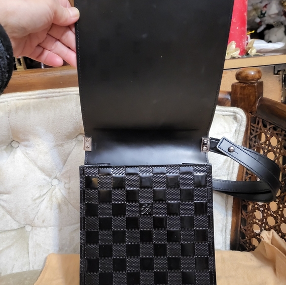 (SOLD)Authentic Louis Vuitton cabaret damier vernis club bag - Picture 10 of 16